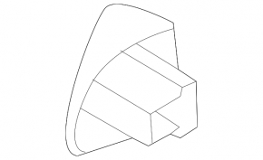 Plug for the outer handle of the rear left VW Passat b7 12-15 USA