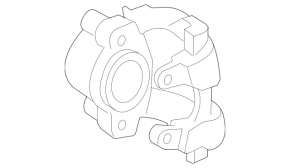 Rear right caliper assembly for Mercedes W221