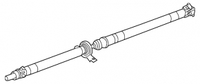 Driveshaft driveshaft Subaru XV Crosstrek 18-23