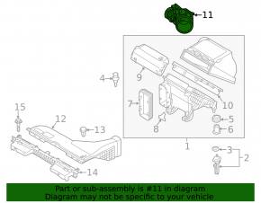 Air duct Hyundai Sonata 15-16 1.6T