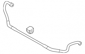 Front stabilizer BMW 4 F32/33/36 14-16 RWD 24mm