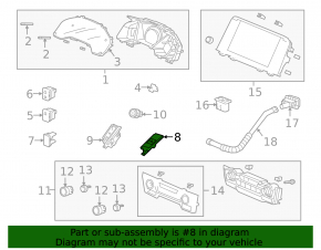 ECON Button Honda CRV 20-22