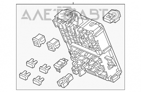 Honda CRZ 11-11 under-dash fuse box