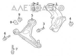 Front right axle Nissan Rogue 21-23 JP built