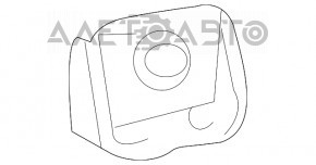 Rear left stabilizer link bracket for Lexus RX350 RX450h 20-22