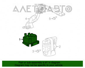 Chrysler 200 15-17 2.4 Transmission Cooler