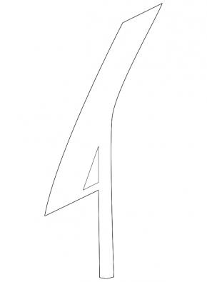 Door trim side rear right VW Touareg 11-17 rear