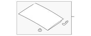 Sunroof assembly for Hyundai Sonata 11-14