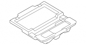Foam plastic for Subaru Outback 20-25 tools