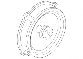 Rear right speaker Hyundai Santa FE 19-23 Harman Kardon