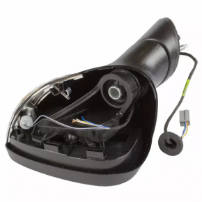 Left side mirror complete Ford Fiesta 11-19 5 pins, turn signal, graphite