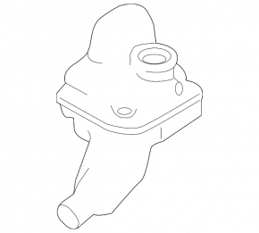 Land Rover Range Rover 13-21 Additional Windscreen Washer Reservoir