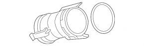 Small turbo pipe for VW Jetta 19-21 1.4T