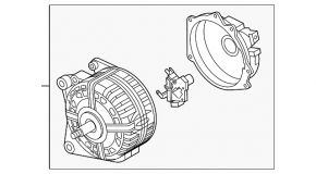 Generator Audi A5 F5 17-20 2.0T