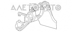 Mercedes W211 driver's knee pad
