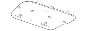 Chevrolet Malibu hood insulation 13-15