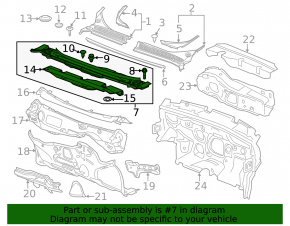 Chevrolet Volt 16- wiper pan