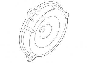 Front right door speaker Infiniti G25 G35 G37 07-08 BOSE