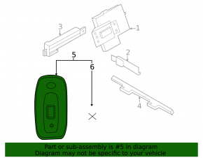 Nissan Ariya 23-25 4-button key