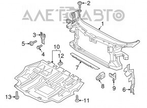 Engine protection VW CC 13-17 rest SIGNEDA