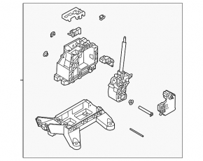 Gearbox shifter Hyundai Elantra 21-26 1.6, N Line