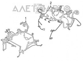 Underhood wiring with fuse box Chrysler 300 11-