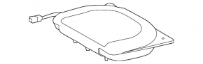 Toyota Rav4 13-18 front right seat lower airbag