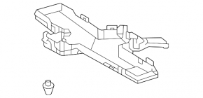 Toyota Venza 21- Trunk Fuse Box Lower Cover