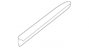Door molding lower rear right Nissan Pathfinder 13-20 chrome