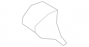 Front left airbag sensor for Lexus GX470 03-09