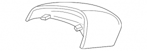 Left side mirror cover for Chevrolet Spark 16-22