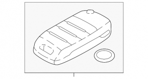 Key Kia Niro 20-22 HEV, PHEV Smart key, 4 buttons