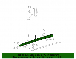 Mercedes CLA 14-19 simple left threshold