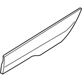 Lower rear left door trim for Ford Transit Connect MK2 13-18