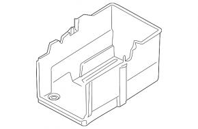 Lincoln Corsair 20-26 Battery Tray