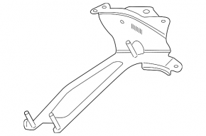 Mazda CX-50 23-25 2.5T Engine Computer ECU Bracket