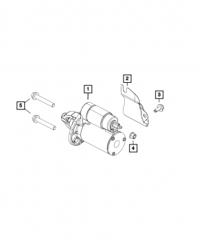 Starter Dodge Challenger 09-