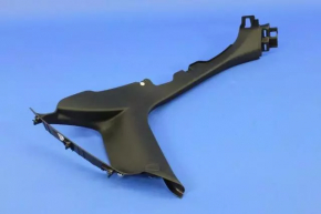 Rear pillar trim front right Chrysler 200 15-17 black, wiped