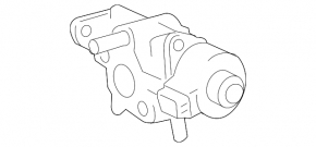 EGR valve Toyota Prius C 12-19