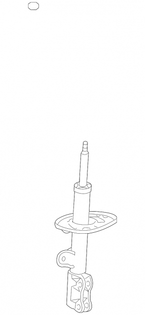 Front left shock absorber for Toyota RAV4 09-12 Limited