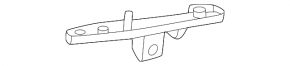 Front bumper mount left wing BMW 5 G60 24-25 lower part