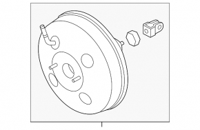 Vacuum booster Hyundai Elantra UD 11-16