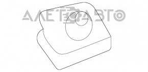Curtain mounting hook left Toyota Highlander 20-