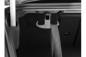 Black luggage rack hook for Audi A6 C7 12-18