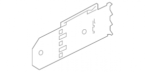 Anti-rollback wheel stop BMW X3 G01 18-21
