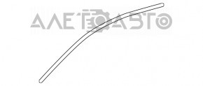 Upper door molding front right Lexus RX350 RX450h 10-15