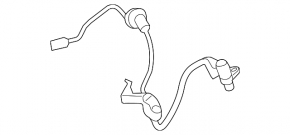 Rear right ABS sensor wire for Toyota Sienna 11-20 FWD