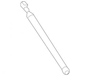 Boot lid shock absorber Audi A4 B9 17-25
