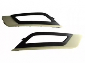 Front bumper grille left Ford Fusion mk5 17-18 under fog lights mat SIGNEDA