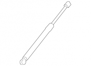 Left trunk lid shock absorber Volvo S90 17-25
